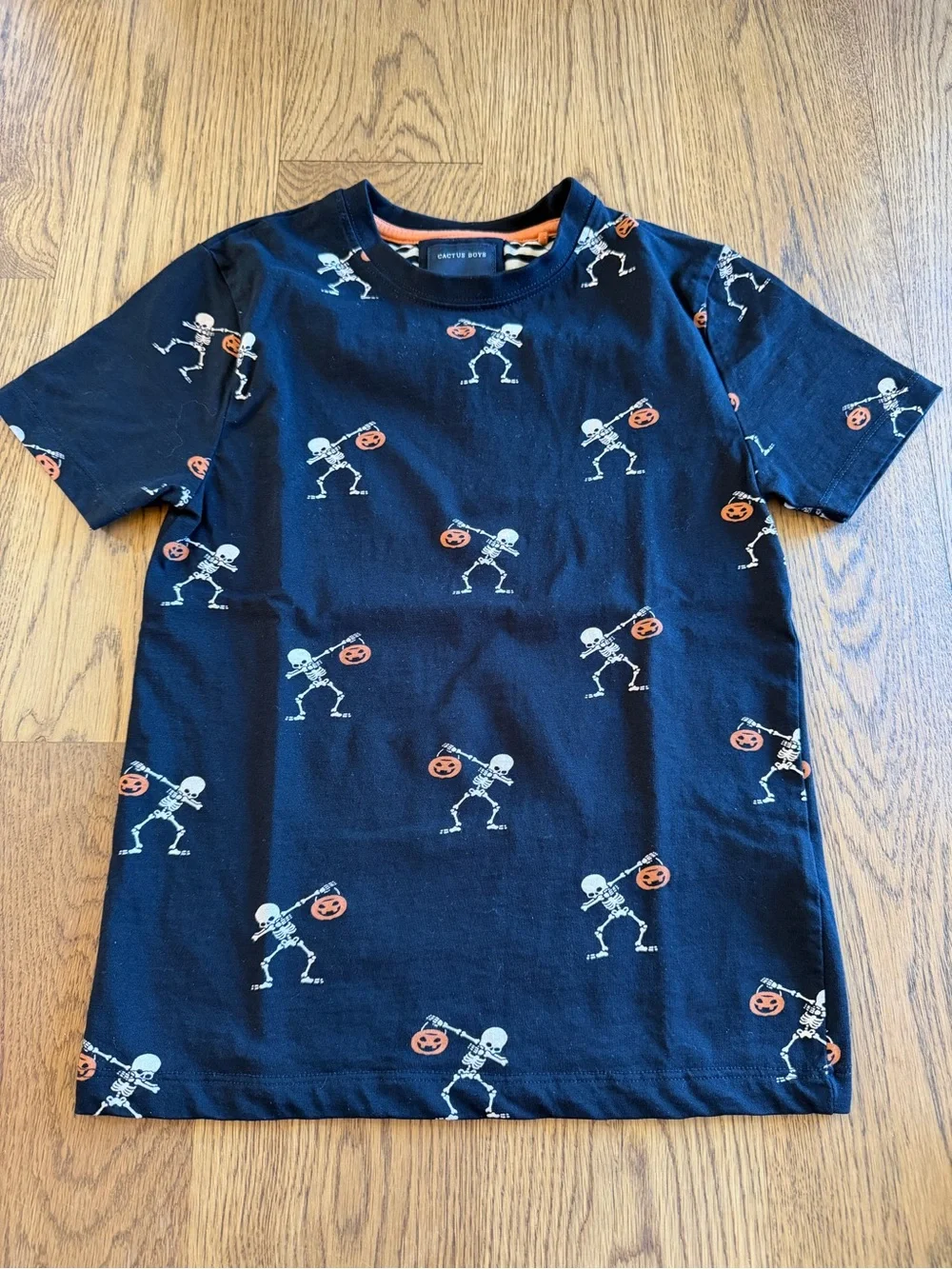 Converse Kids Yellow Short Sleeve Tee with matching shorts & Halloween Tee